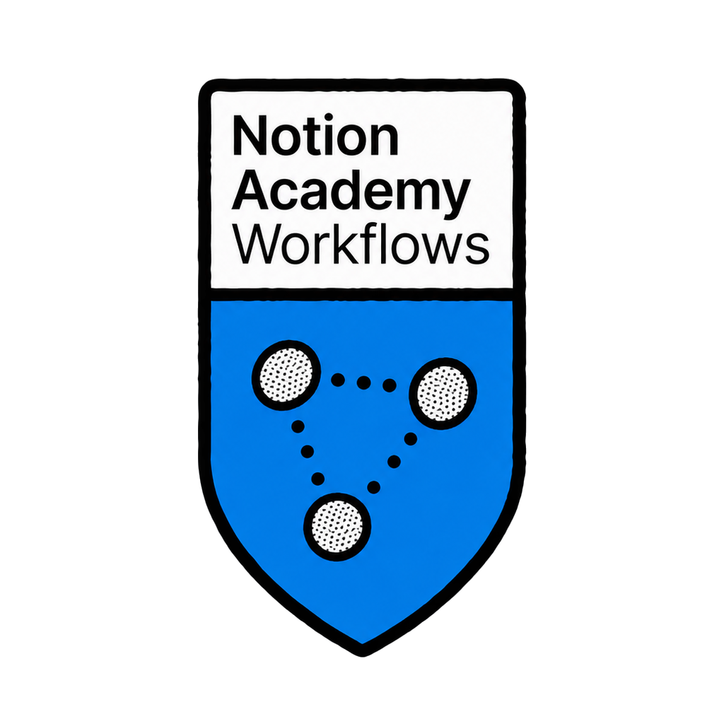 Notion Workflows badge